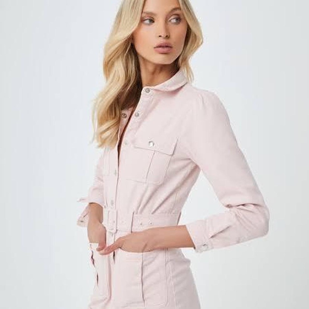 Violet Louise Pink Tide Playsuit Romper XS